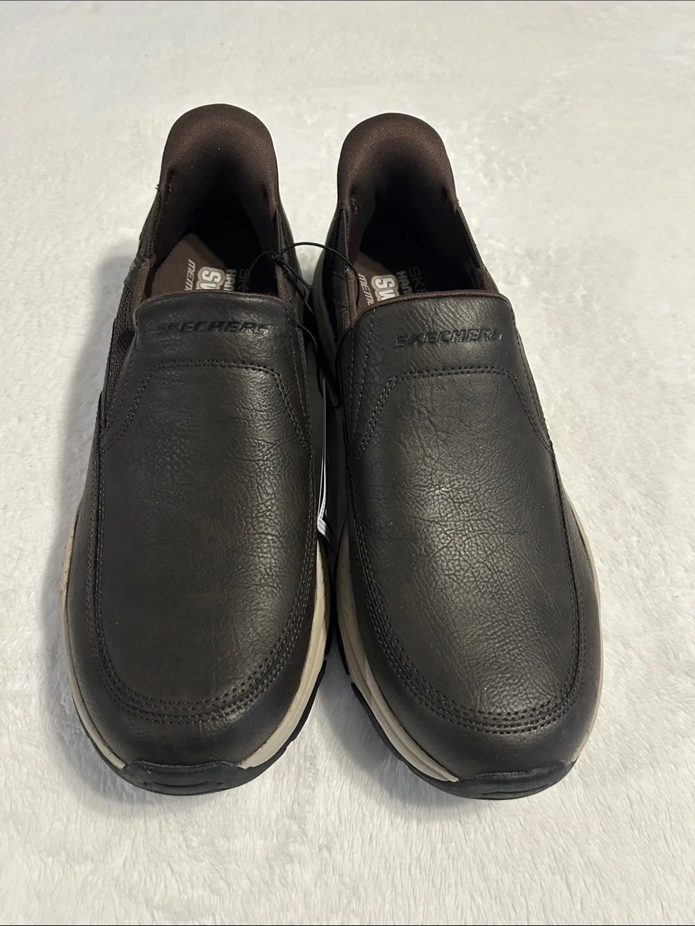 Skechers Men’s hands free swift fit Izaiah slip on Sneakers loafers SZ 11